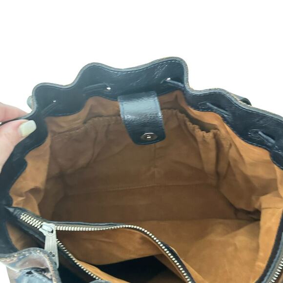 Patricia Nash Peruvian Paint Drawstring Whitney Tote EUC Clean - Picture 11 of 12